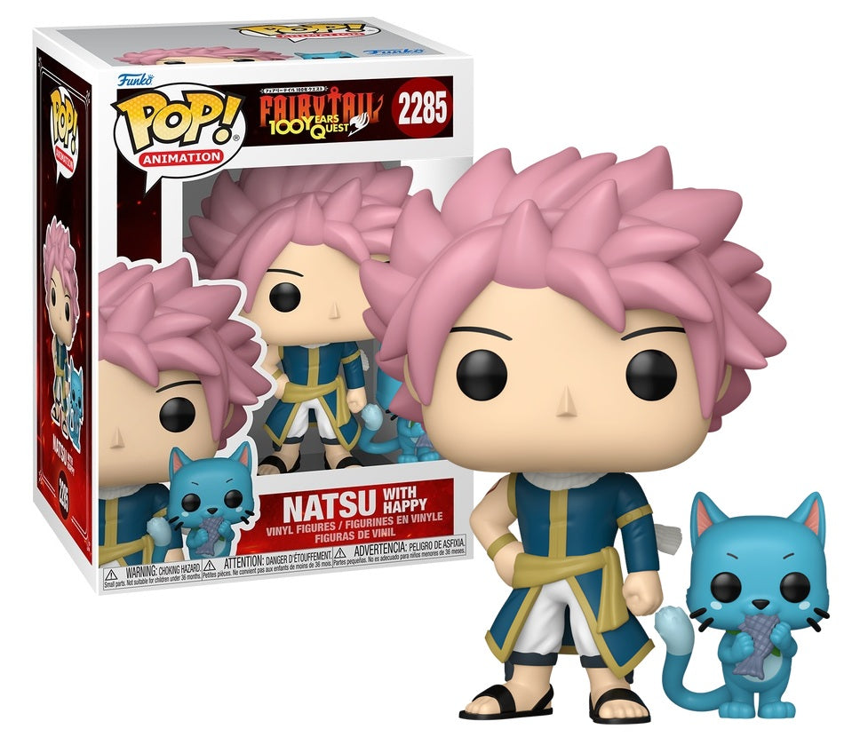 Funko Pop! FAIRY TAIL 100 YEAR QUEST - POP & Buddy N° 2285 - Natsu & Happy