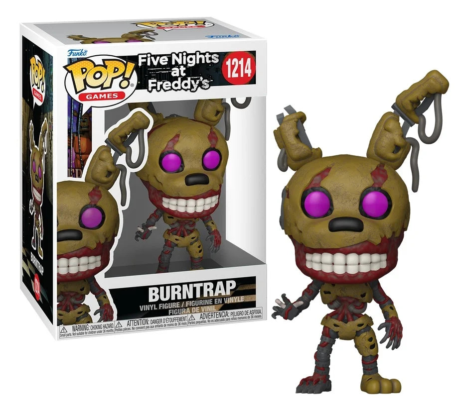 Funko Pop! FIVE NIGHTS AT FREDDY'S - POP Games N° 1214 - Burntrap