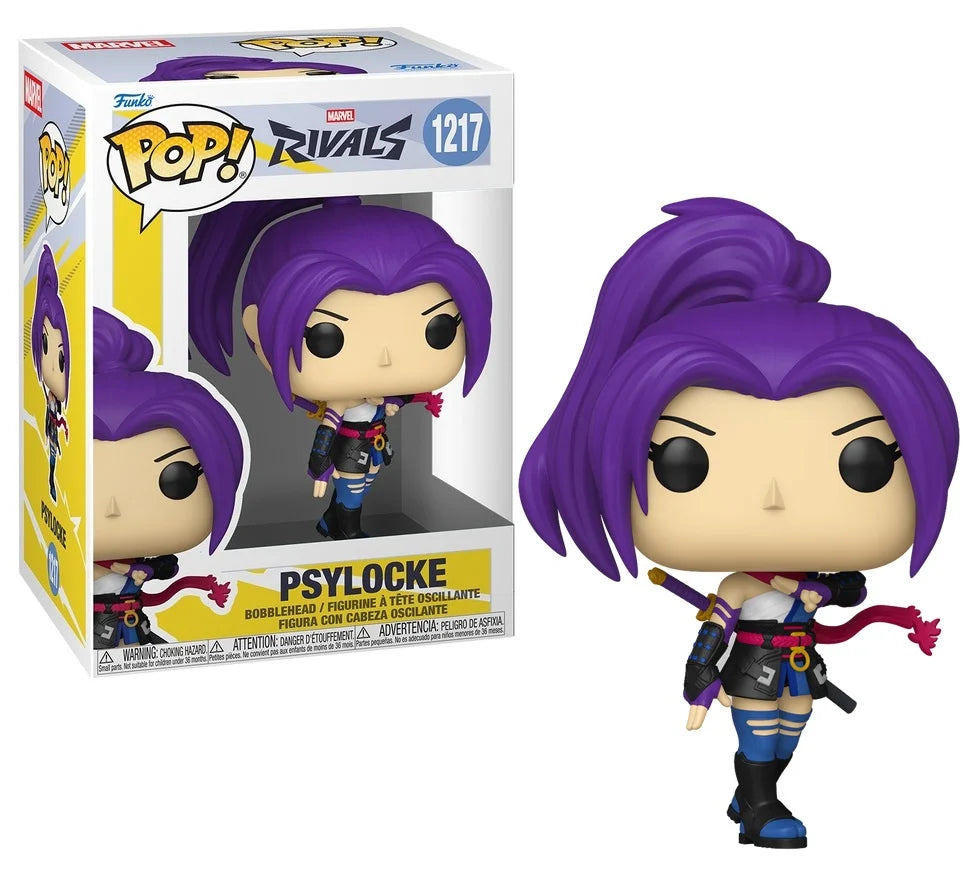 Funko Pop! MARVEL RIVALS - POP Games N° 1217 - Psylocke