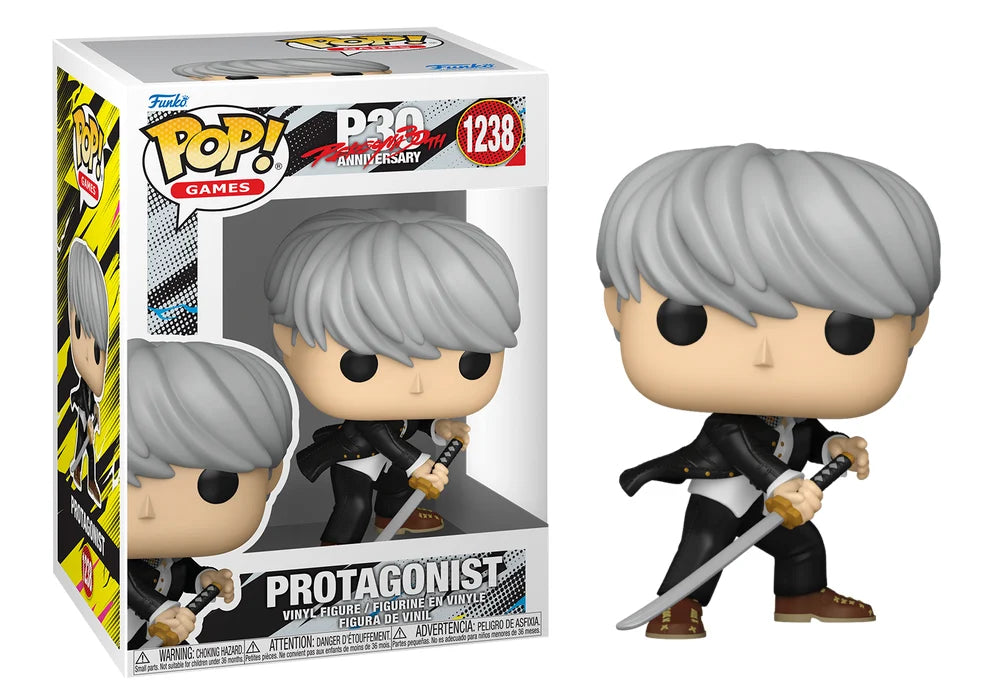 Funko Pop! PERSONA 4 GOLDEN - POP Games N° 1238 - Protagonist