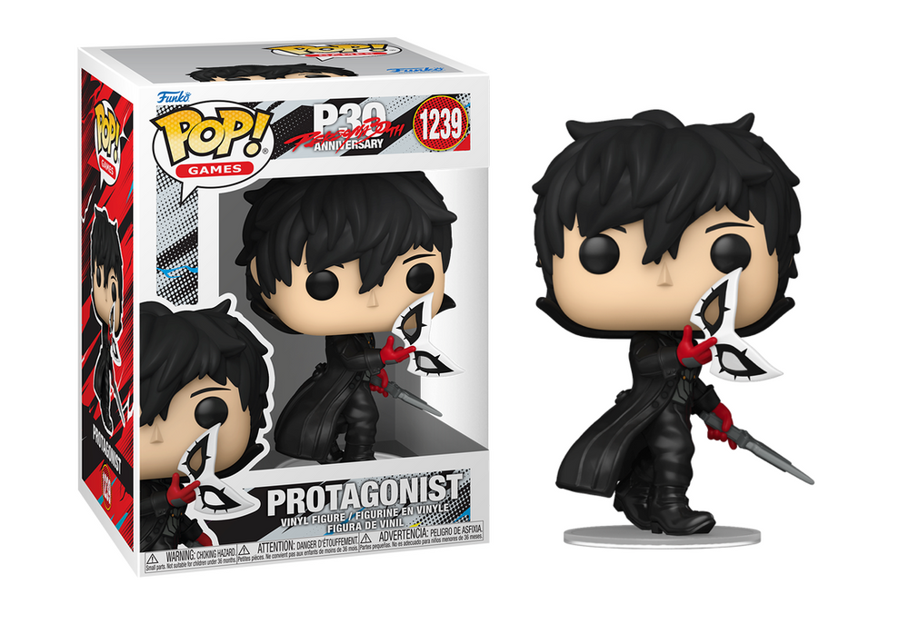 Funko Pop! PERSONA 5 ROYAL - POP Games N° 1239 - Protagonist