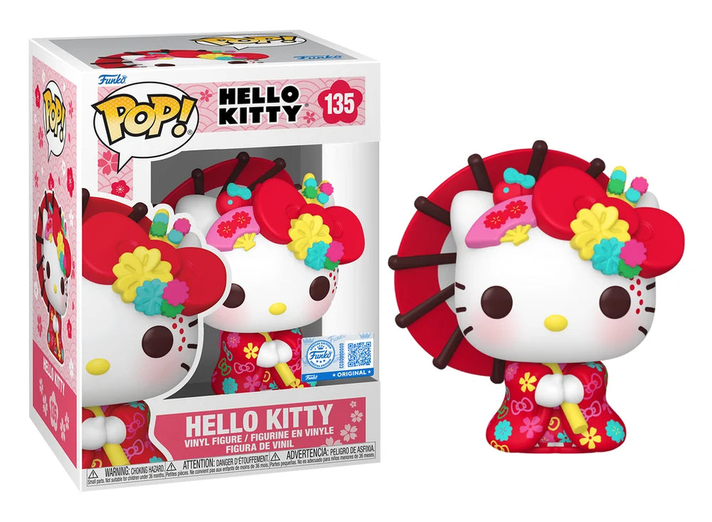 Funko Pop! HELLO KITTY - POP Sanrio N° 135 - Hello Kitty en Kimono
