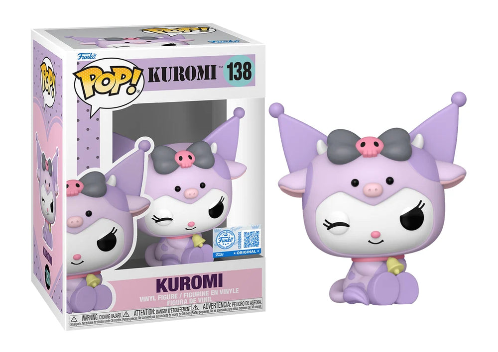Funko Pop! HELLO KITTY - POP Sanrio N° 138 - Kuromi in cow cosplay
