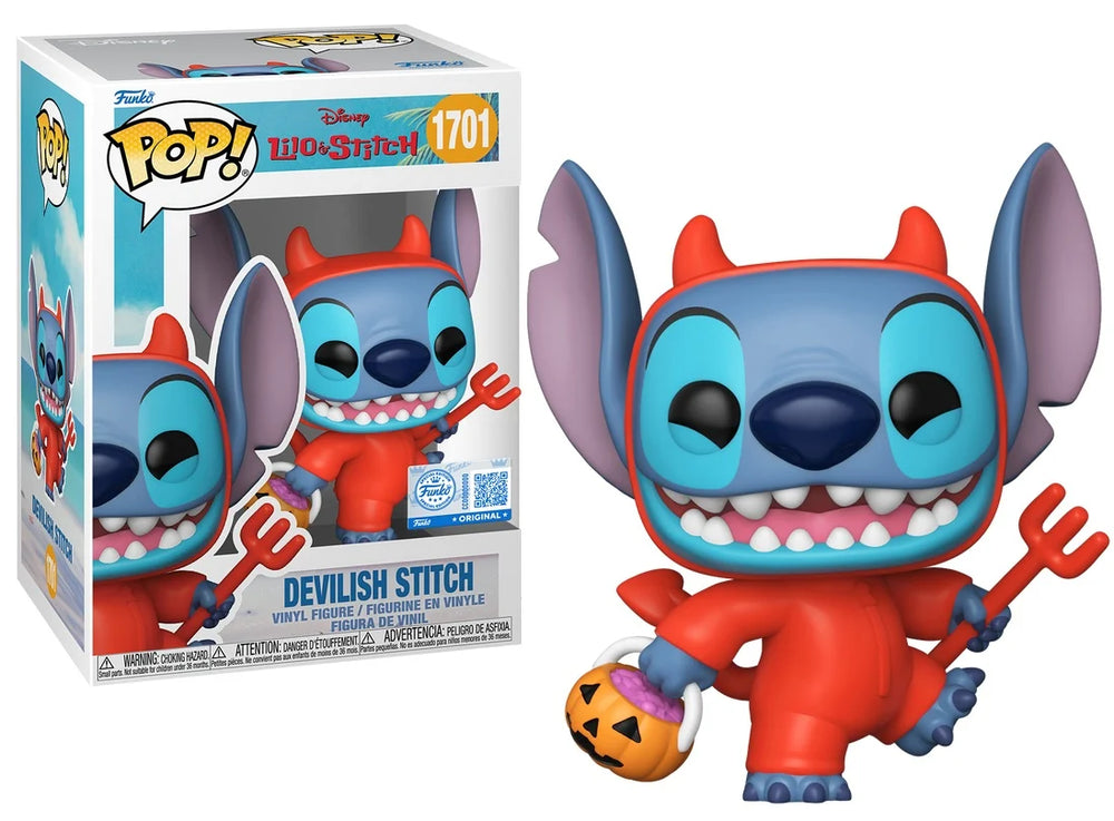 Funko Pop! LILO & STITCH - POP Disney N° 1701 - Stitch as Devil