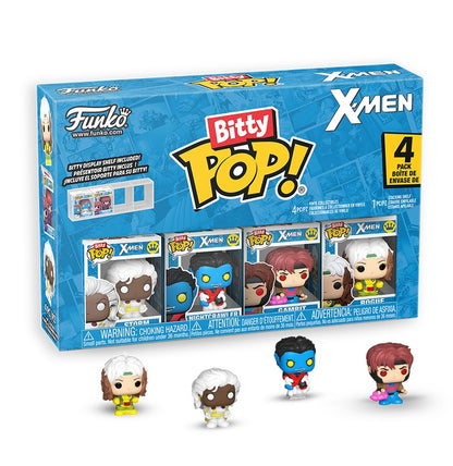 X-MEN - Bitty Pop 4 Pack 2.5cm - Gambit