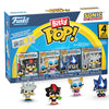 SONIC - Bitty Pop 4 Pack 2.5cm - Shadow