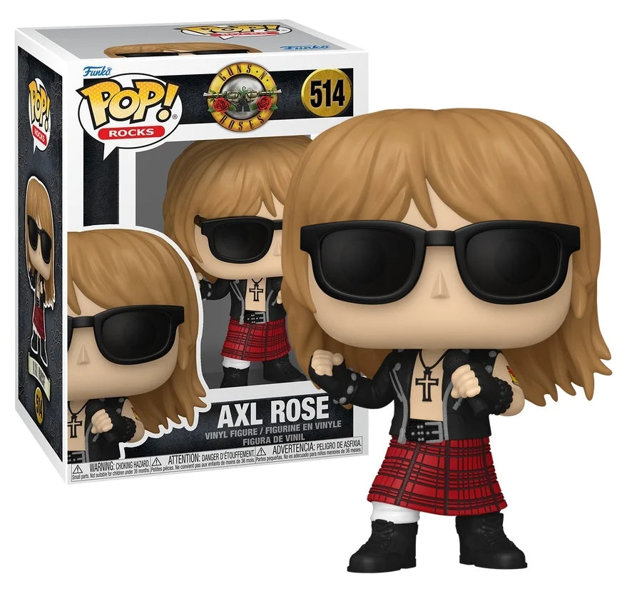 Funko Pop! GUNS N ROSES - POP Rocks N° 514 - Axl Rose (Live and Let Die)