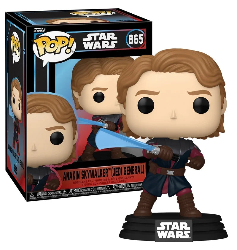 Funko Pop! STAR WARS - POP Star Wars N° 865 - Anakin Skywalker (Jedi General)