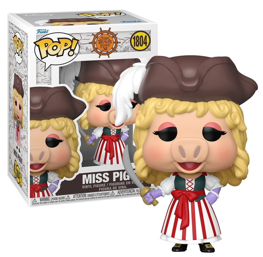 Funko Pop! MUPPETS TREASURE ISLAND - POP Movies N° 1804 - Miss Piggy