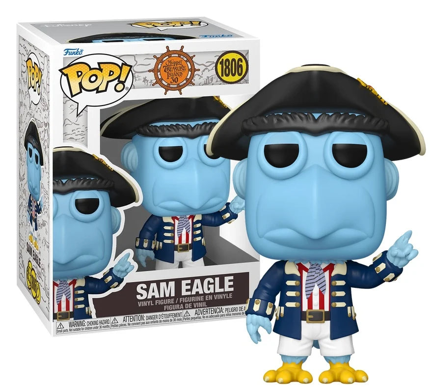 Funko Pop! MUPPETS TREASURE ISLAND - POP Movies N° 1806 - Sam Eagle
