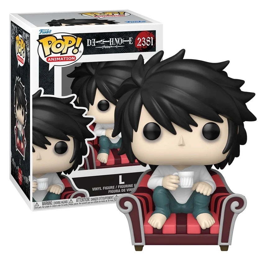 Funko Pop! DEATH NOTE - POP Animation N° 2381 - L