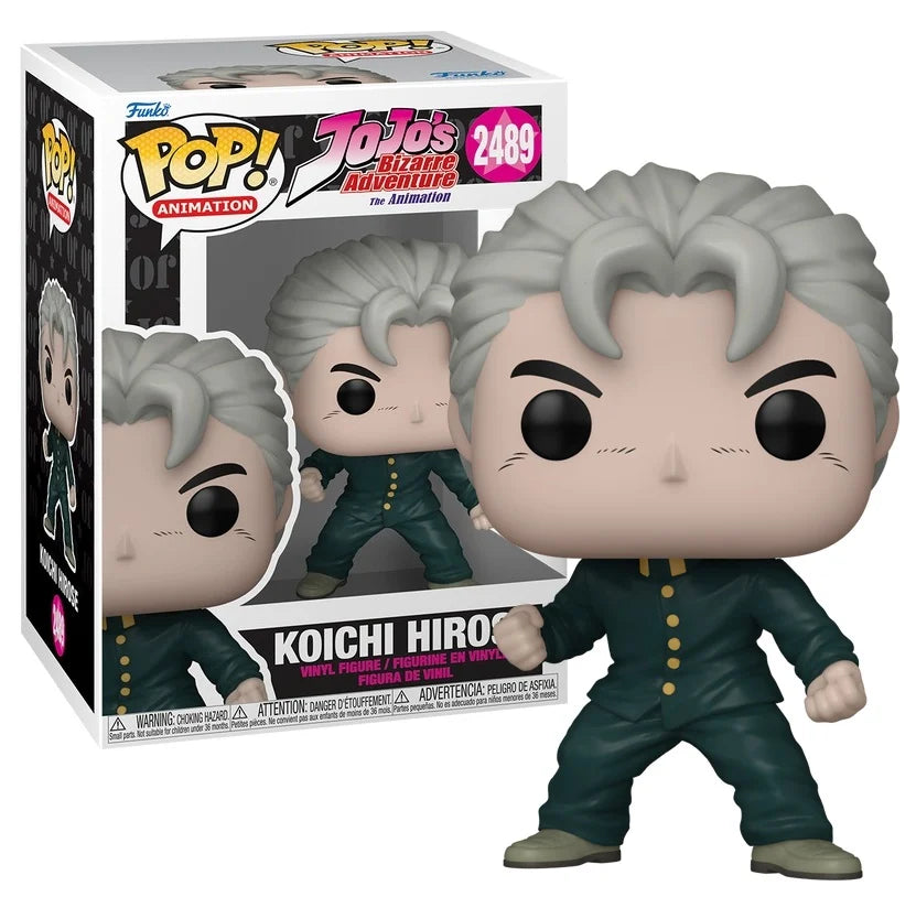 Funko Pop! JOJO PART 4 - POP Animation N° 2489 - Koichi Hirose