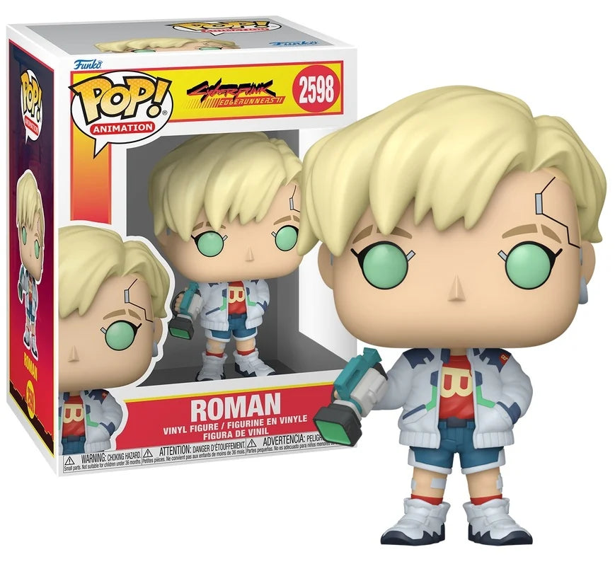 *PRE-ORDER* Funko Pop! CYBERPUNK EDGERUNNERS 2 - POP Animation N° 2598 - Roman