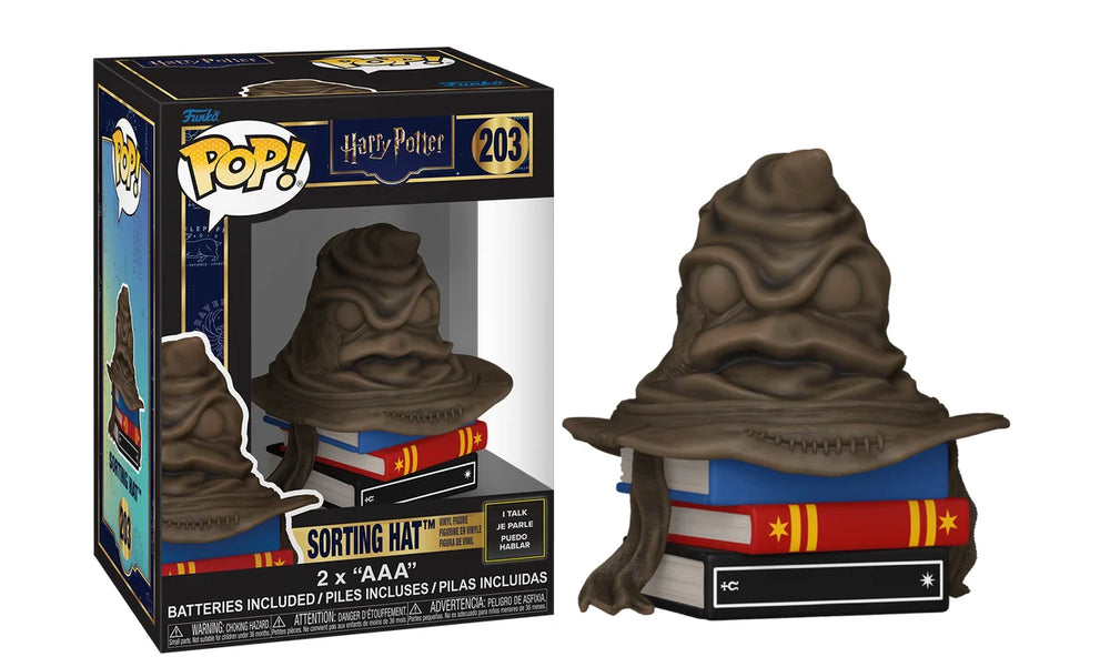 Funko Pop! HARRY POTTER - POP SFX N° 203 - Sorting Hat (with sound)