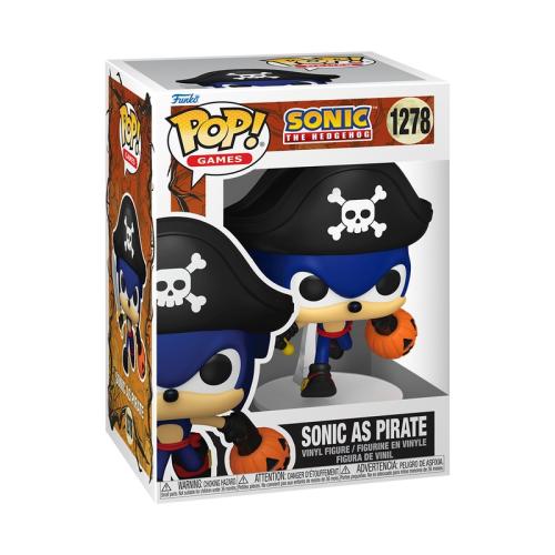 Funko Po! SONIC - POP Games N° 1278 - Sonic as Pirate