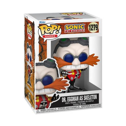 Funko Pop! SONIC - POP Games N° 1279 - Dr. Eggman as Skeleton