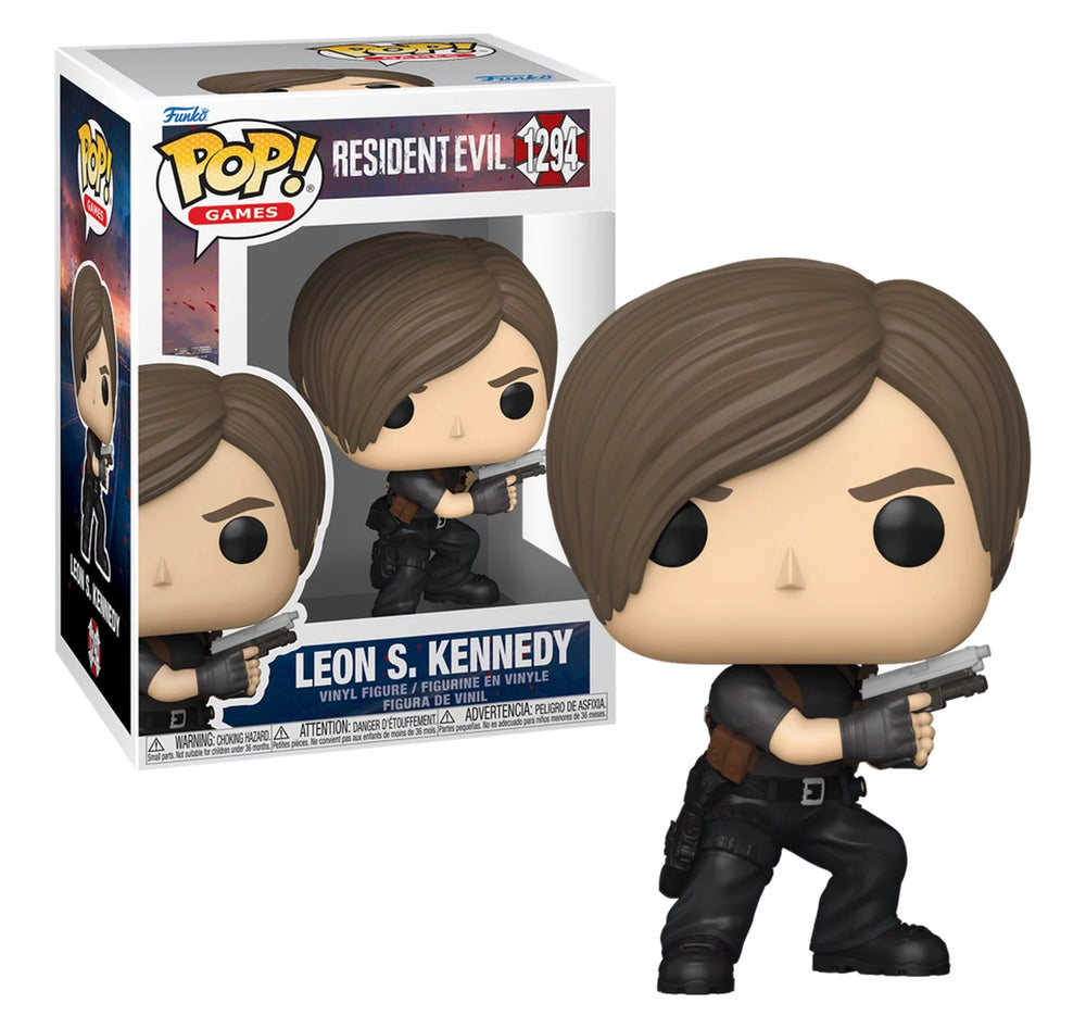 Funko Pop! RESIDENT EVIL - POP Games N° 1294 - Leon Kennedy