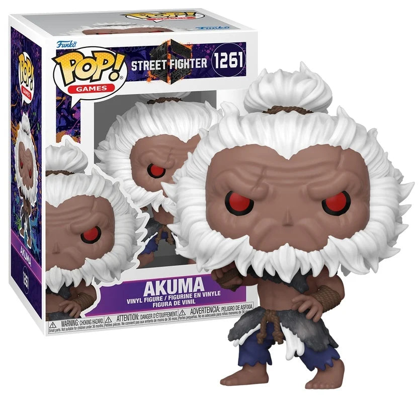 Funko Pop! STREET FIGHTER 6 - POP Games N° 1261 - Akuma