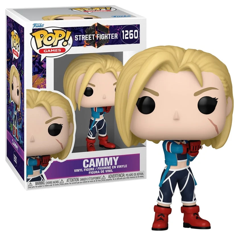 Funko Pop! STREET FIGHTER 6 - POP Games N° 1260 - Cammy