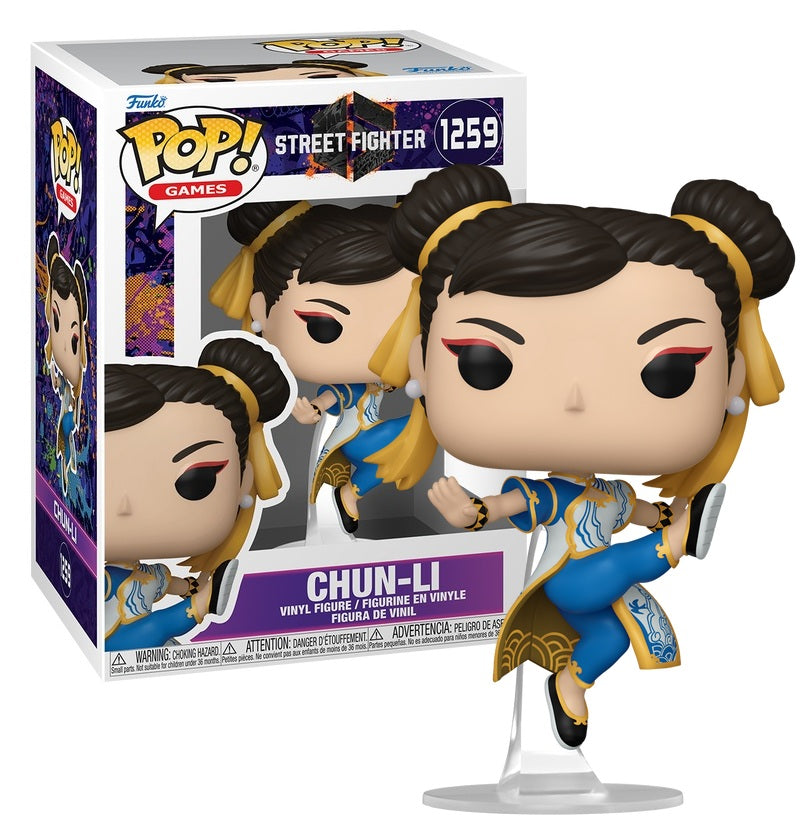 Funko Pop! STREET FIGHTER 6 - POP Games N° 1259 - Chun-Li
