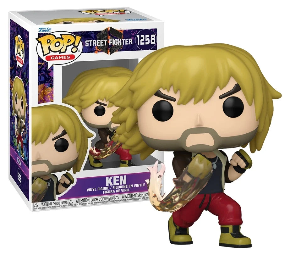 Funko Pop! STREET FIGHTER 6 - POP Games N° 1258 - Ken