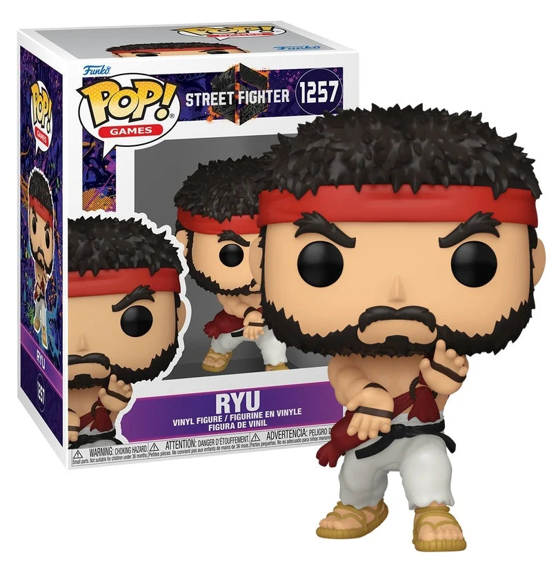 Funko Pop! STREET FIGHTER 6 - POP Games N° 1257 - Ryu