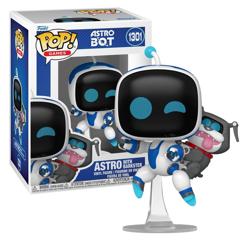 Funko Pop! ASTRO BOT - POP Games N° 1301 - Astro with Barkster
