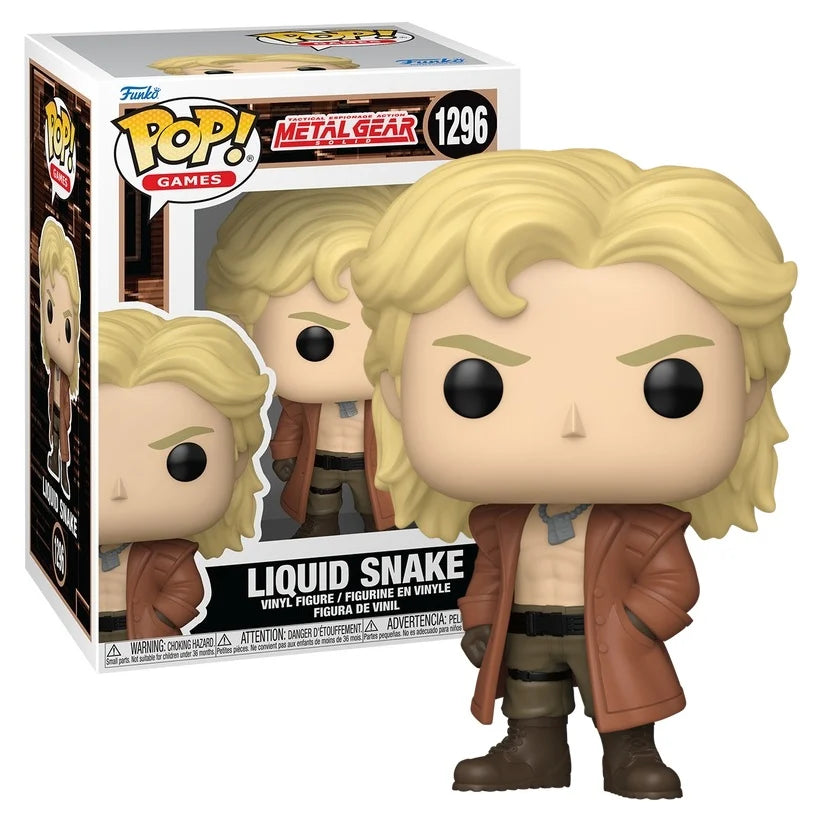 Funko Pop! METAL GEAR SOLID - POP Games N° 1296 - Liquid Snake