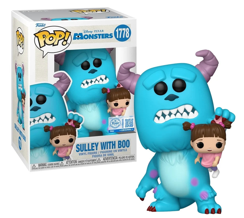 Funko Pop! MONSTERS INC - POP Disney N° 1778 - Sulley with Boo