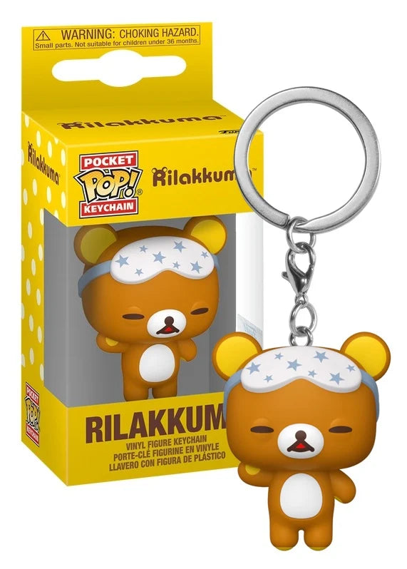Funko Pocket Pop! RILAKKUMA - Pocket Pop Keychain - Rilakkuma Sleepy
