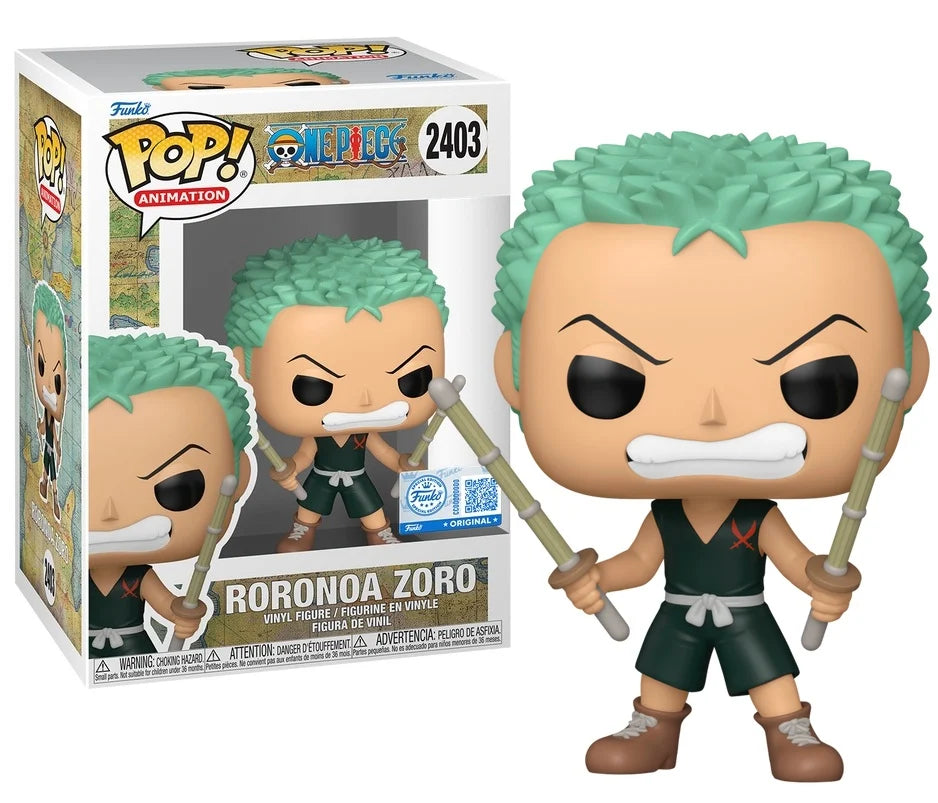Funko Pop! ONE PIECE - POP Animation N° 2403 - Kid Zoro with Katana