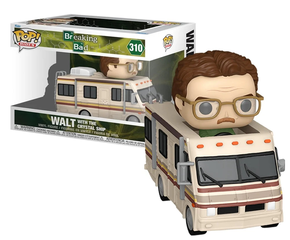 Funko Pop! BREAKING BAD - POP Ride DLX N° 310 - Walt with RV
