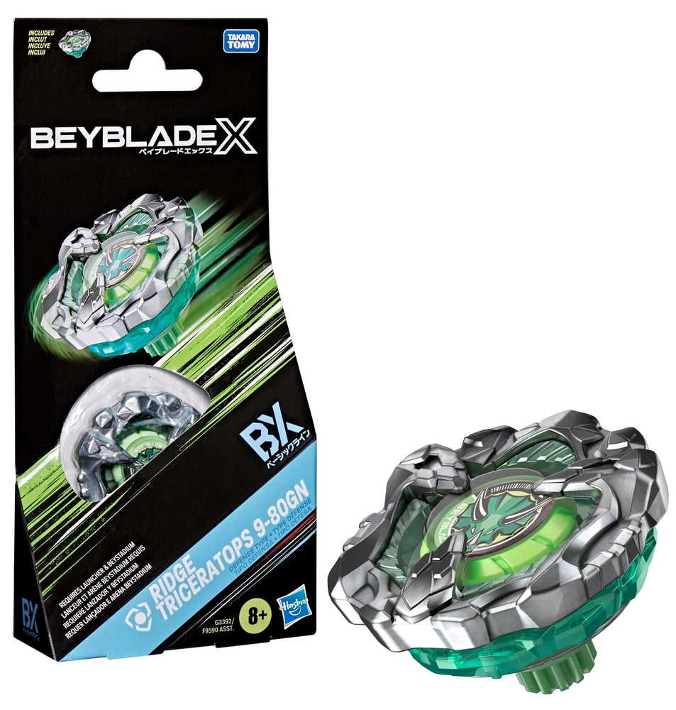 BEYBLADE X - Ridge Triceratops 9-80GN
