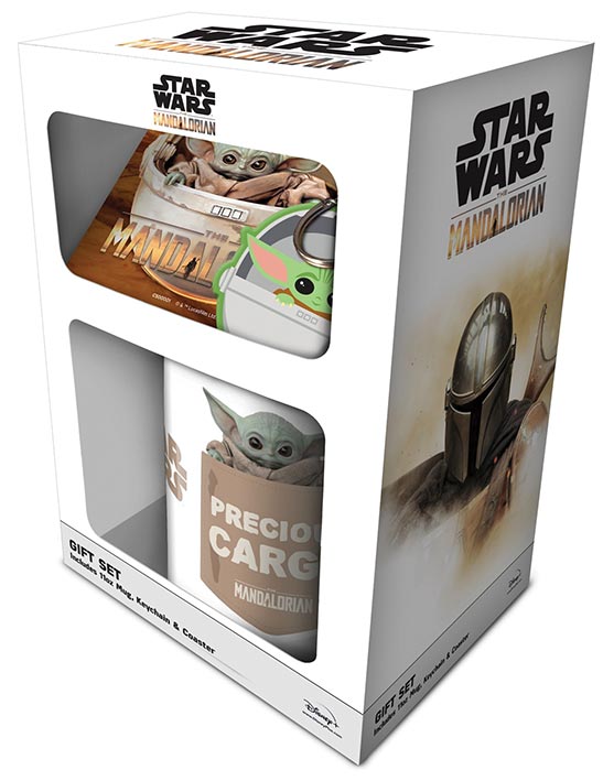 STAR WARS - The Child - Gift Set - Mug, Coaster & Keychain