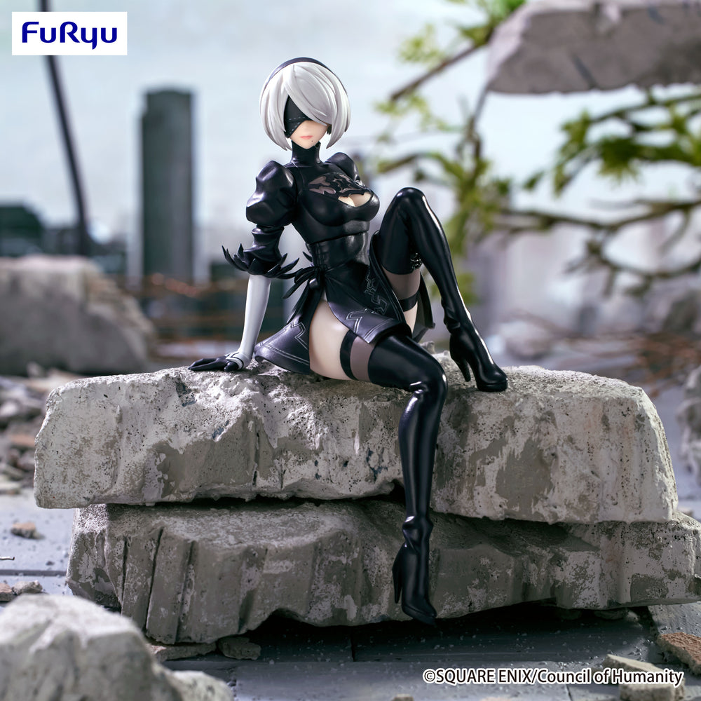 *PRE-ORDER* NIER AUTOMATA VER1.1A - 2B - Statue Noodle Stopper 13cm