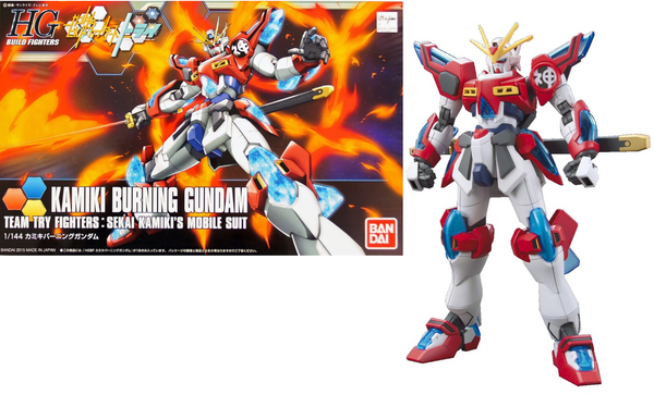 GUNDAM - HGBF Kamiki Burning Gundam 1/144 - Model Kit