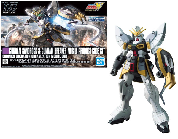 GUNDAM - HG 1/144 XXXG-01SR Gundam Sandrock & Breaker MPCS - Model Kit