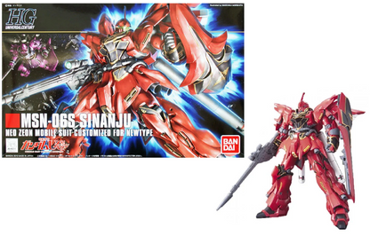 GUNDAM - 1/144 HGUC Sinanju - Model Kit 13cm