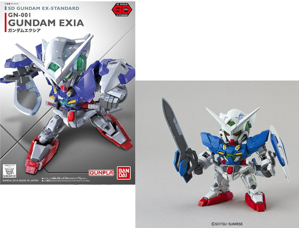 GUNDAM - SD Gundam EX-Standard 003 Gundam Exia - Model Kit