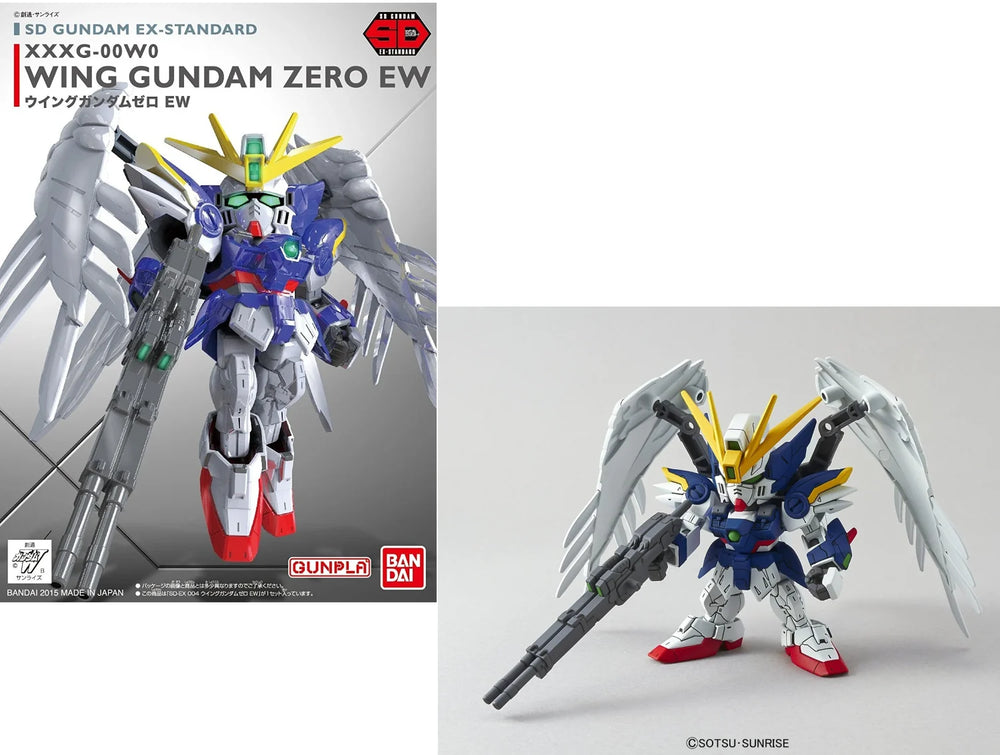 GUNDAM - SD Gundam EX-Standard 004 Wing Gundam Zero (EW) - Model Kit