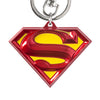 SUPERMAN - Logo Colored - Pewter Keychain
