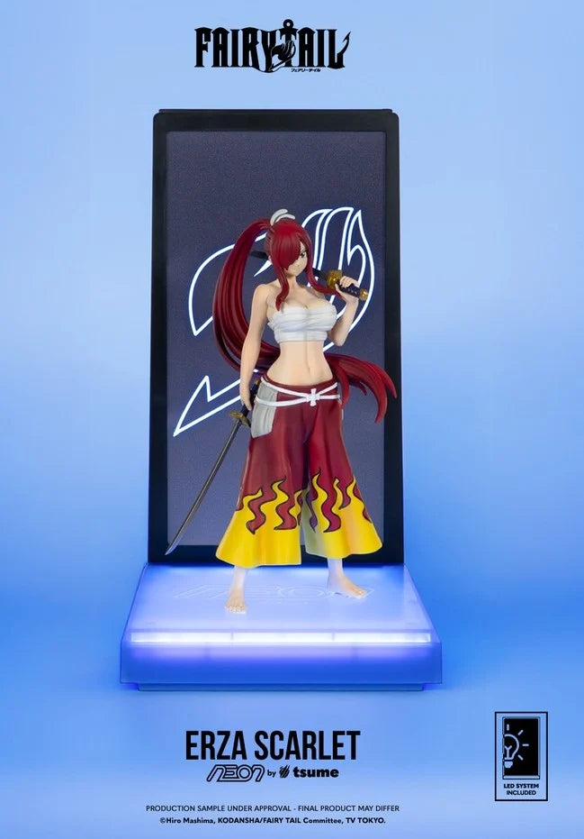 *PRE-ORDER* FAIRY TAIL - Erza Scarlet - Figure Neon by Tsume 25cm
