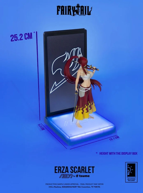 *PRE-ORDER* FAIRY TAIL - Erza Scarlet - Figure Neon by Tsume 25cm