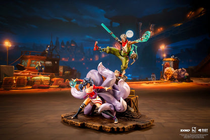 *PRE-ORDER* LEAGUE OF LEGENDS - Ekko & Ahri - Statue Diorama 1/10 30cm