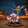 *PRE-ORDER* LEAGUE OF LEGENDS - Ekko & Ahri - Statue Diorama 1/10 30cm