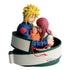 NARUTO 72 SERIES - Minato, Naruto & Kushina - Figure 13cm