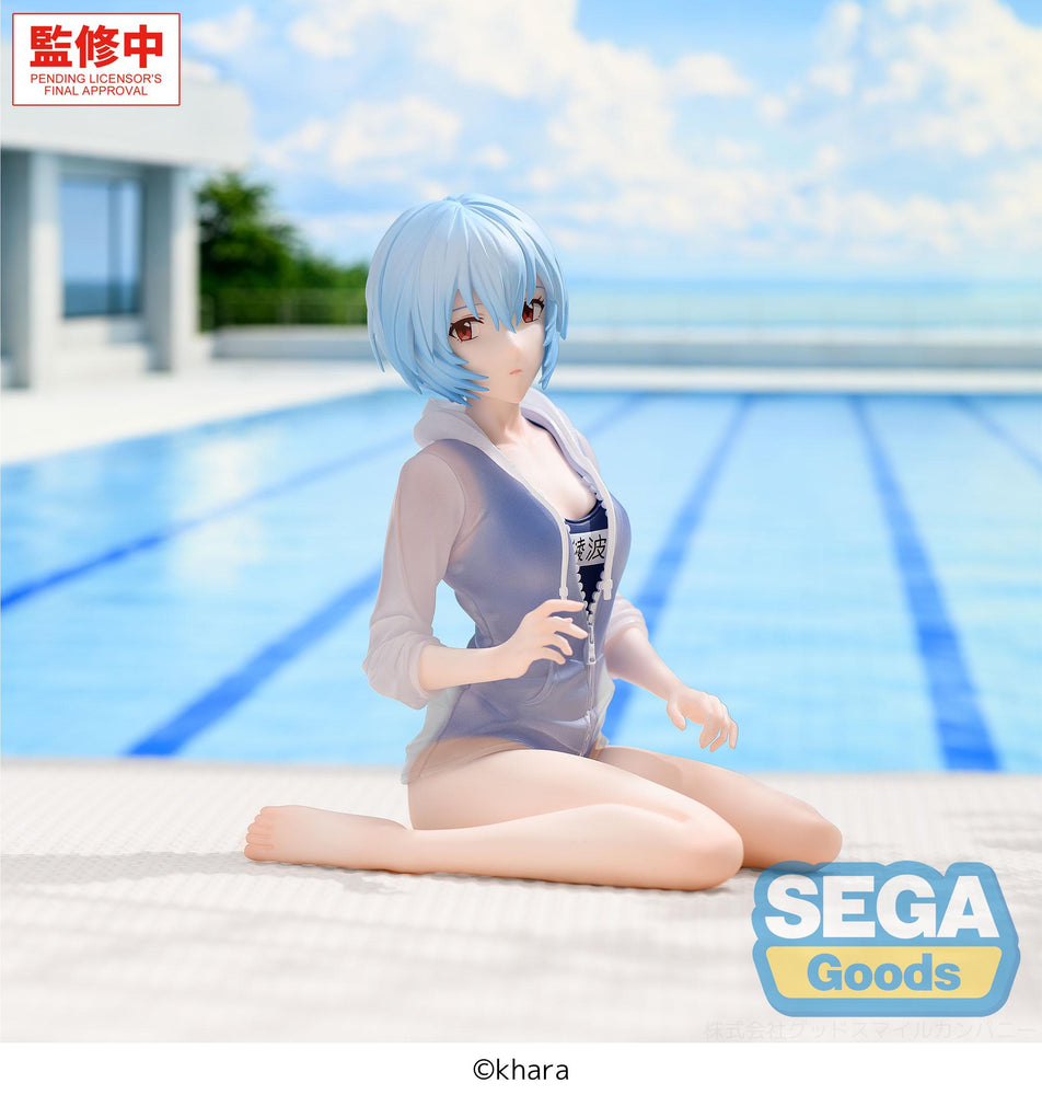 *PRE-ORDER* EVANGELION - Rei Ayanami School Swimsuit - Figure Yumemirize 13cm