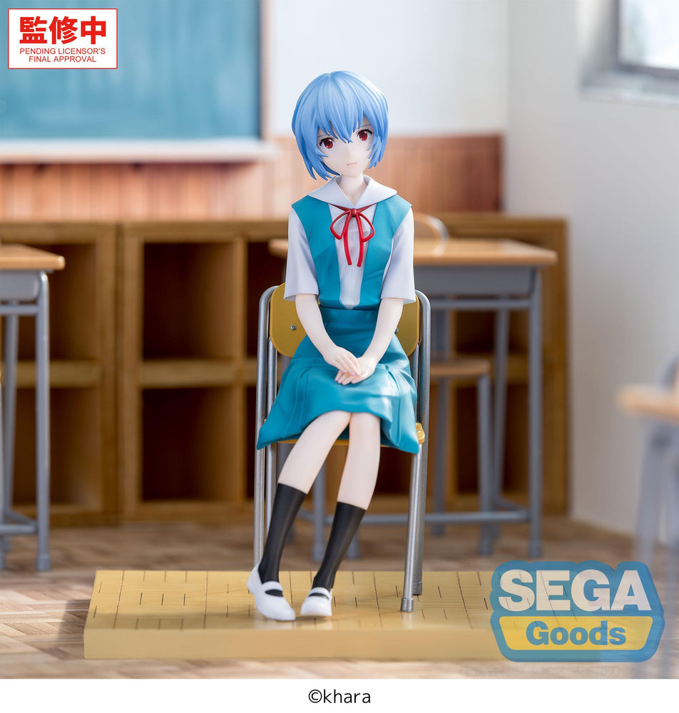 *PRE-ORDER* EVANGELION - Rei Ayanami "Uniform" - Figure XStellar 16cm