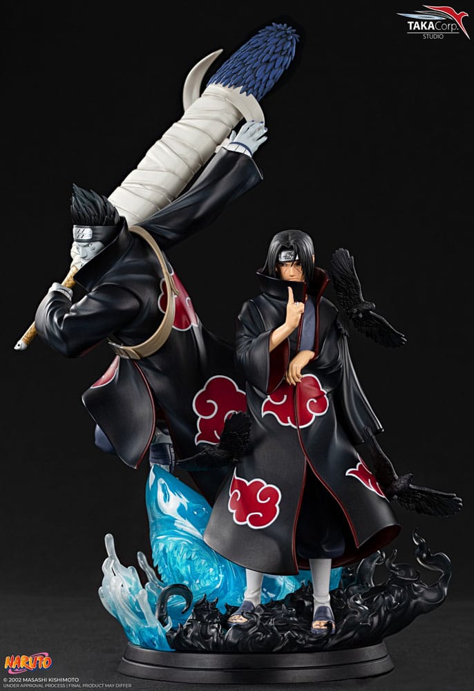 NARUTO SHIPPUDEN - Itachi & Kisame - Statue 30cm
