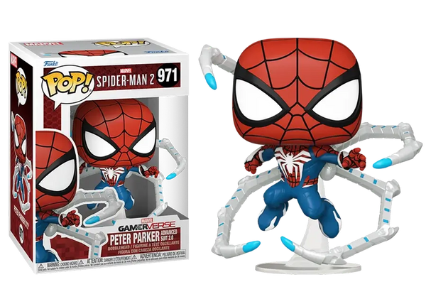 Funko Pop! Marvel Spider-Man 2 No. 971 - Peter Parker (Advanced Suit 2.0)